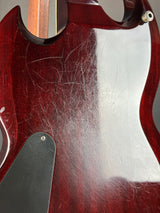 Wear on back of Used LTD Viper-400 Natural.