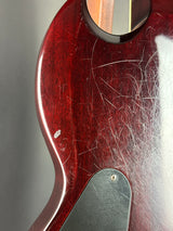 Wear on back of Used LTD Viper-400 Natural.