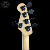 Back of headstock of Used 2013 Fender American Deluxe Dimension Bass V.
