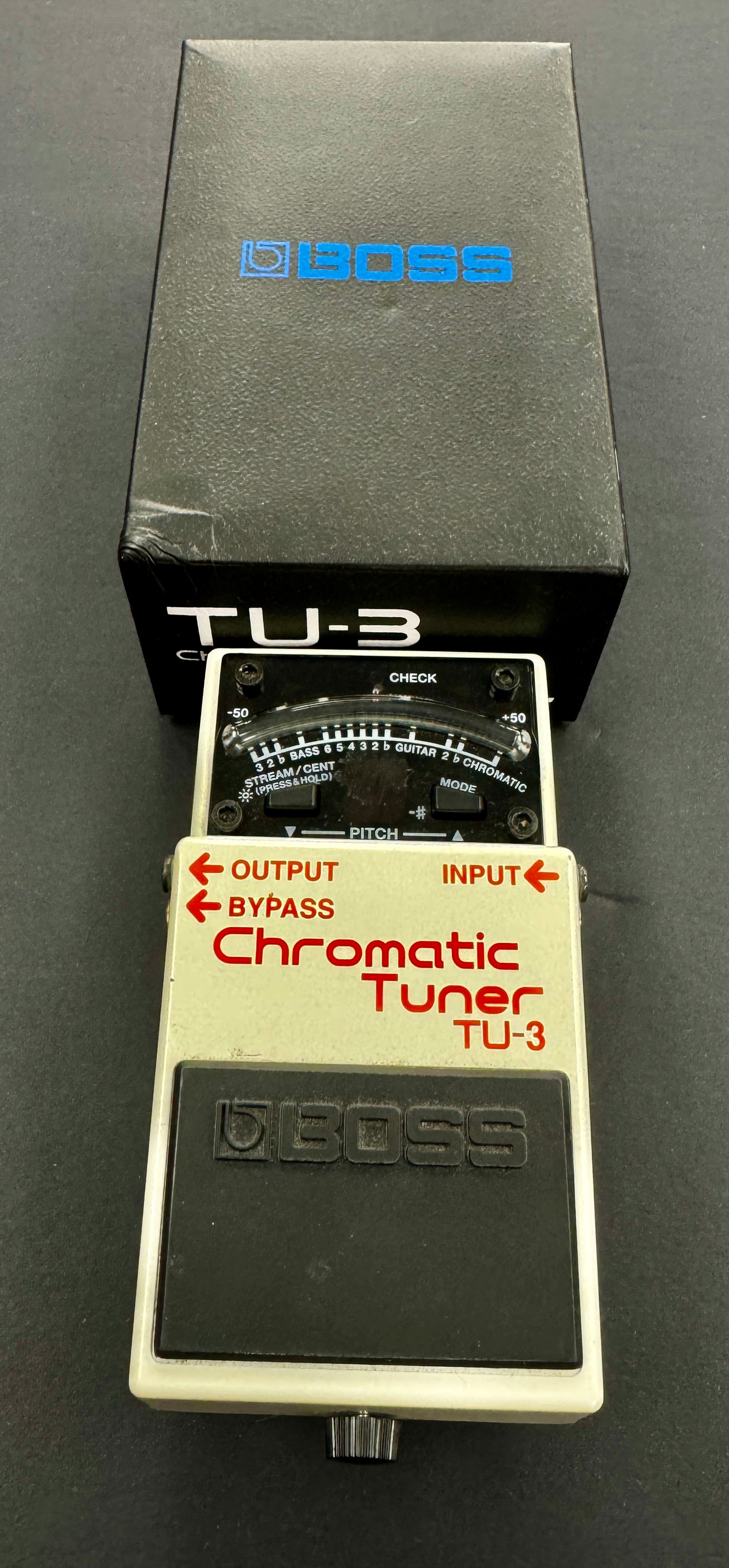 Used Boss TU-3 Chromatic Tuner Pedal w/Box TFW2690