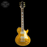 Full front of Used Collings CL City Limits Aged Goldtop.