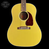 Front of Gibson Custom Made 2 Measure J-45 All Mahogany TV Yellow LR Baggs VTC.