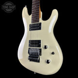 Front angle of Used Ibanez JS1000 Series White MIJ.