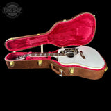 Gibson Custom Made 2 Measure Hummingbird Maple Alpine White LR Baggs VTC in case.