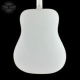 Back of Gibson Custom Made 2 Measure Hummingbird Maple Alpine White LR Baggs VTC.