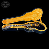 Used Gibson Dealer Select Les Paul Custom Chambered Ebony Murphy Ultra Light Aged in case.