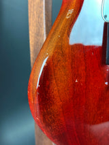 Wear on side of Used 1981 Hamer Prototype.