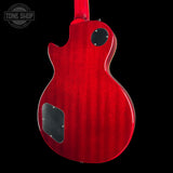 Back angle of Used 2020 Epiphone Les Paul Standard '50s Cherry Sunburst.