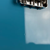 Ding on body of Used 2023 Fender MIJ Limited International Color Telecaster Maui Blue.