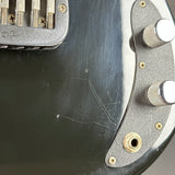 Wear on body of Vintage 1983 G&L SC-1 Black.