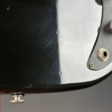 Wear on body of Vintage 1983 G&L SC-1 Black.