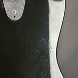 Wear on back of Vintage 1983 G&L SC-1 Black.