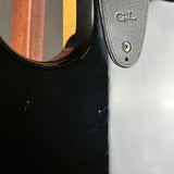 Wear on back of Vintage 1983 G&L SC-1 Black.