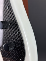 Wear on side of Used Klos Artemis Electric Guitar.