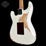Back angle of Used 2025 Charvel Super-Stock SoCal Style 1 HSH Floyd Rose RW.