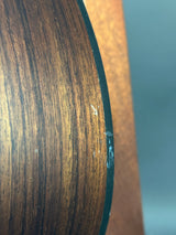 Wear on side of Used Larrivee C-03 Natural.