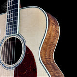 Shoulder of Collings OM-42 A Torch Adirondack/Koa.