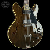 Front angle of Vintage 1978 Gibson ES-335TD Walnut.