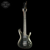 Full front of Used Ibanez JS1000 Series Pewter MIJ.