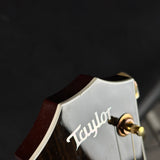 Chips on headstock of Used Taylor 615ce Sunburst.
