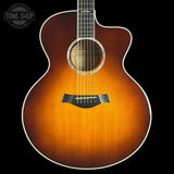 Front of Used Taylor 615ce Sunburst.