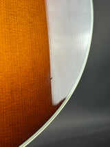 Ding on body of Used Taylor 615ce Sunburst.