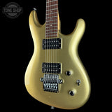 Front angle of Used Ibanez JS2000 Series Gold MIJ.