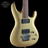 Front angle of Used Ibanez JS2000 Series Gold MIJ.