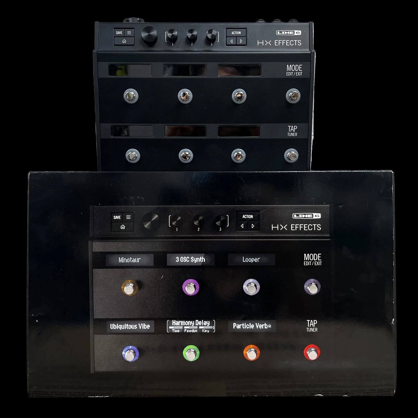 Top of w/box of Used Line 6 HX Effects TFW2731