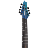 Headstock of Ibanez A527NSH Alpha A series 7 String Nebula Shift.