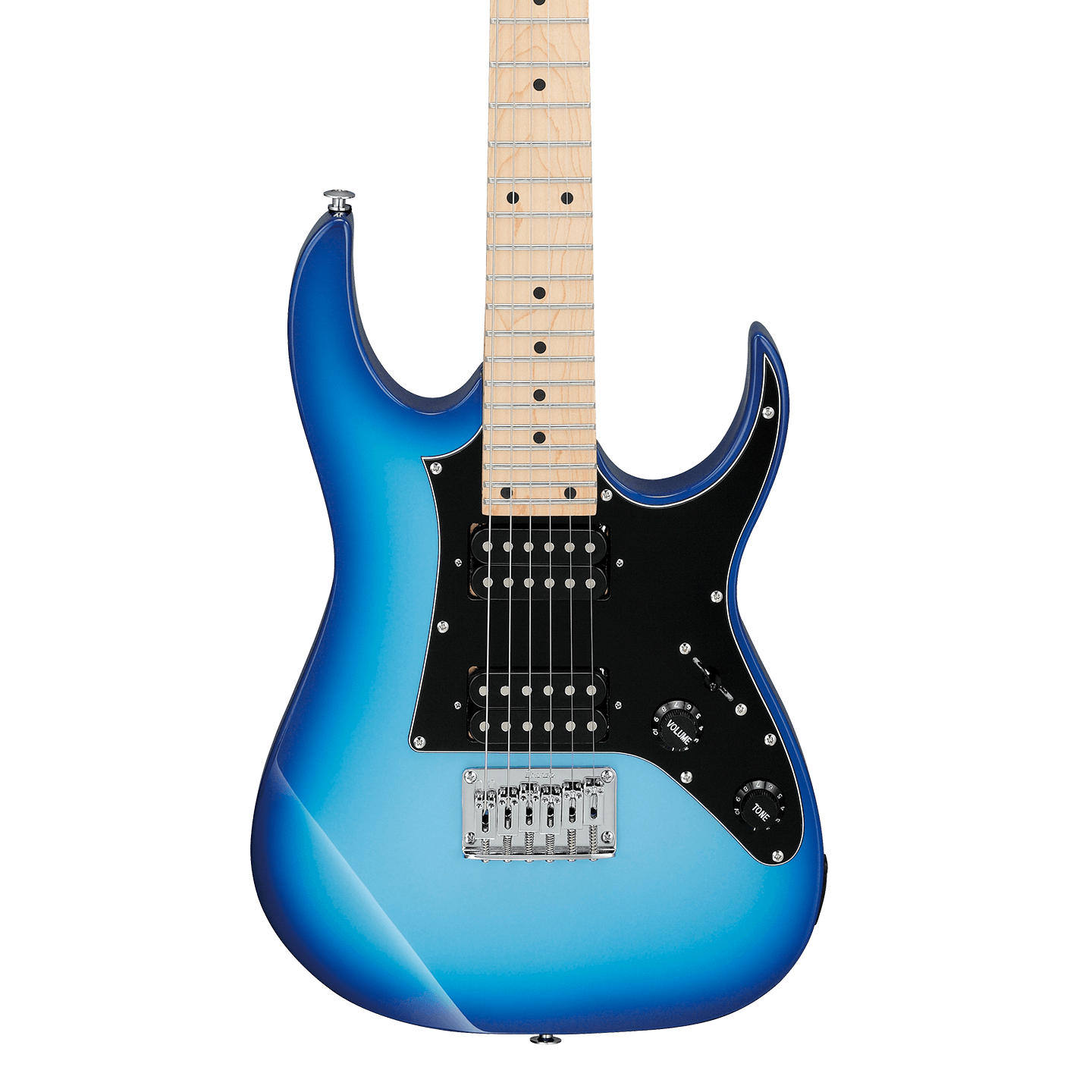 Ibanez GRGM21MBLT GIO RG miKro Blue Burst – Tone Shop Guitars