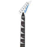 Headstock of Jackson Limited Edition Legend Series Signature Scott Ian Rhoads RR22 NOT.