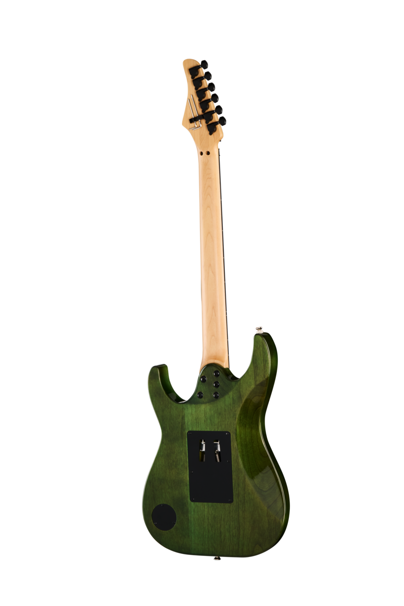 Full back of Kramer Volante Quilt HHFR Ultramarine Burst w/bag