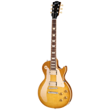 Full frontal of Gibson Les Paul Standard 50s Double Trouble Vintage Honey Burst Gloss.