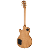 Back of Gibson Les Paul Standard 50s Double Trouble Vintage Tobacco Burst Gloss.