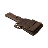 Side angle of Levy's LM18CH-BRN Solera Series Leather Bags.