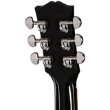 Back of headstock of Gibson Acoustic J-45 Standard Vintage Sunburst LR Baggs Hi-Fi DNA.
