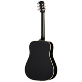 Back of Gibson Hummingbird Standard Purple Burst.