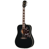 Full frontal of Gibson Hummingbird Special Satin Ebony.
