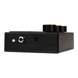 Left side of Walrus Audio Mantle Bass Pre-Amp/DI Black.