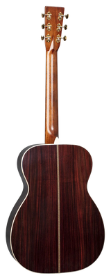 Back of Martin 00-28 Modern Deluxe Natural.
