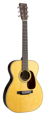 Full frontal of Martin 00-28 Natural.
