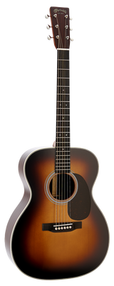 Full frontal of Martin 000-28 1935 Sunburst.