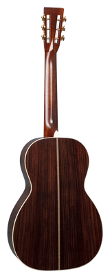 Back of Martin 012-28 Modern Deluxe Natural.