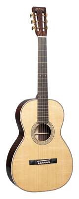 Full frontal of Martin 012-28 Modern Deluxe Natural.
