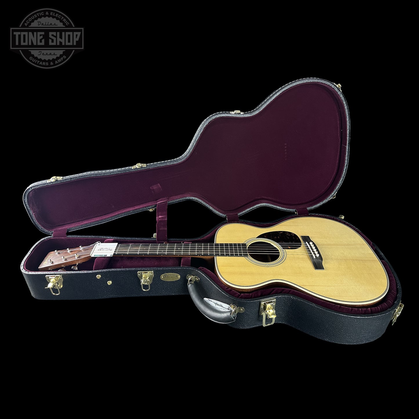 Martin Custom Shop 000 14-Fret Wild Grain East Indian Rosewood 2981110 in case.