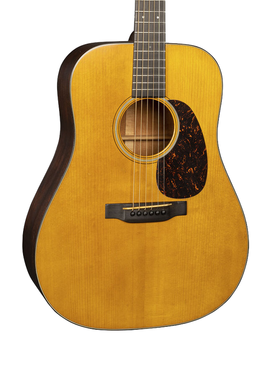 Front of Martin D-18 Authentic 1937 VTS Aged.