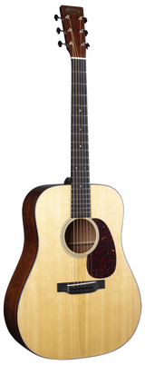 Full frontal of Martin D-18 Authentic 1937 VTS Vintage Low Gloss Natural.