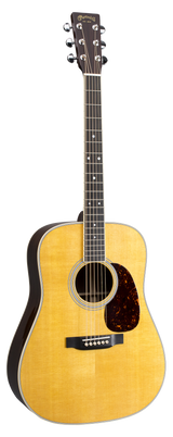 Full frontal of Martin D-35 Natural.