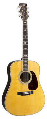 Full frontal of Martin D-41 Natural.